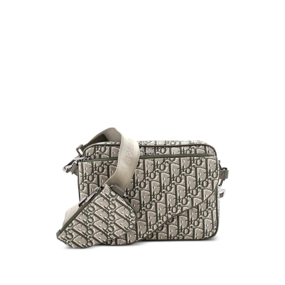 Сумка через плечо Saddle Tripple Pouch Oblique Canvas 1