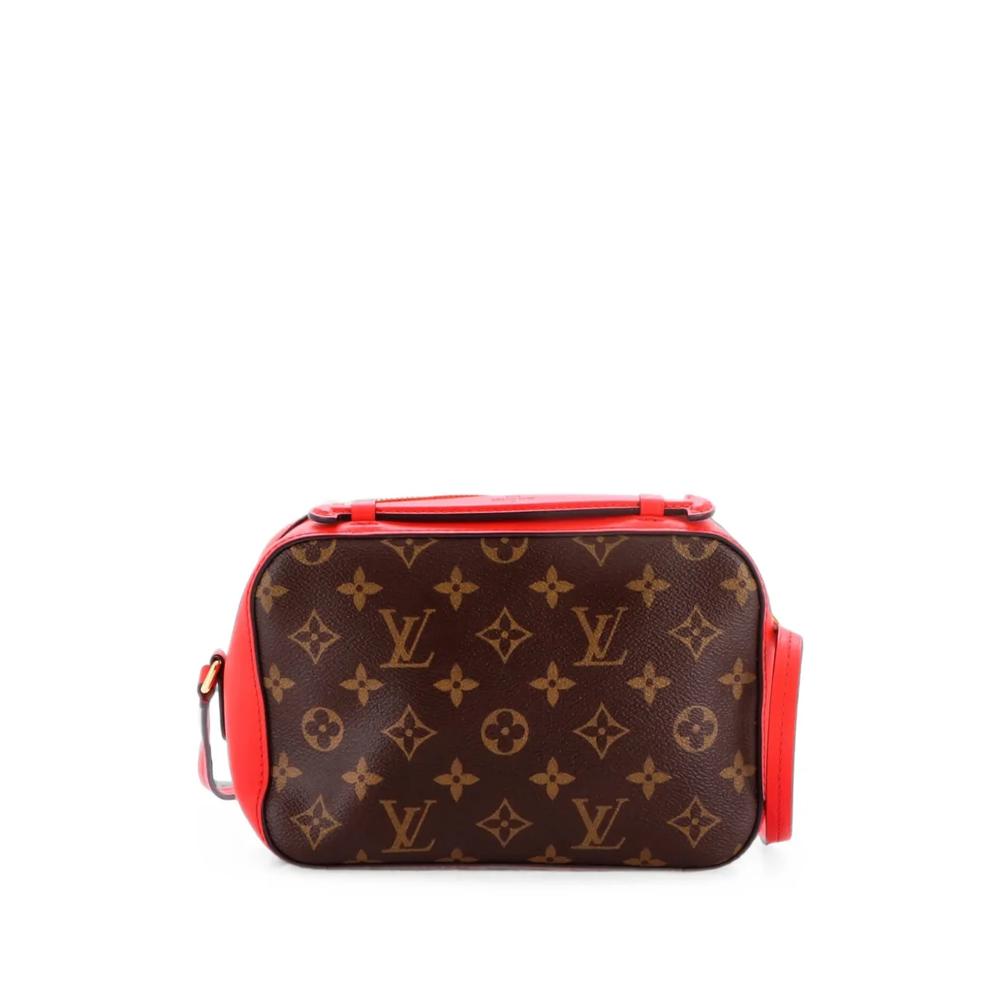 Сумка через плечо Saintonge Handbag Monogram Canvas with Leather 2