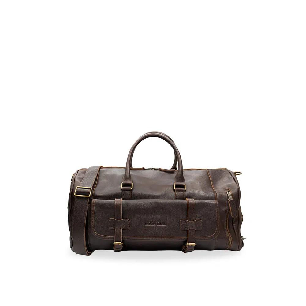 Кожаная дорожная сумка Barichara Walnut Leather Duffle 5