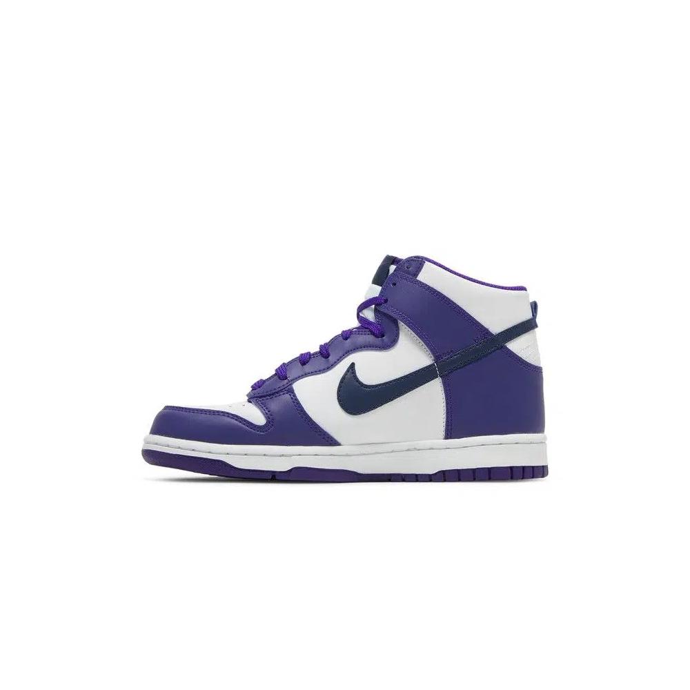 Кроссовки Nike Dunk High GS 'White Midnight Navy' 3