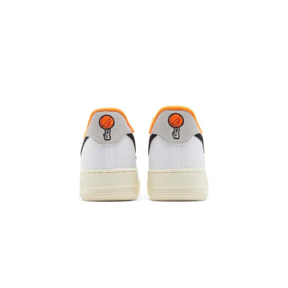 Кроссовки Nike Air Force 1 '07 LV8 'Hoops Pack - White Total Orange' 6