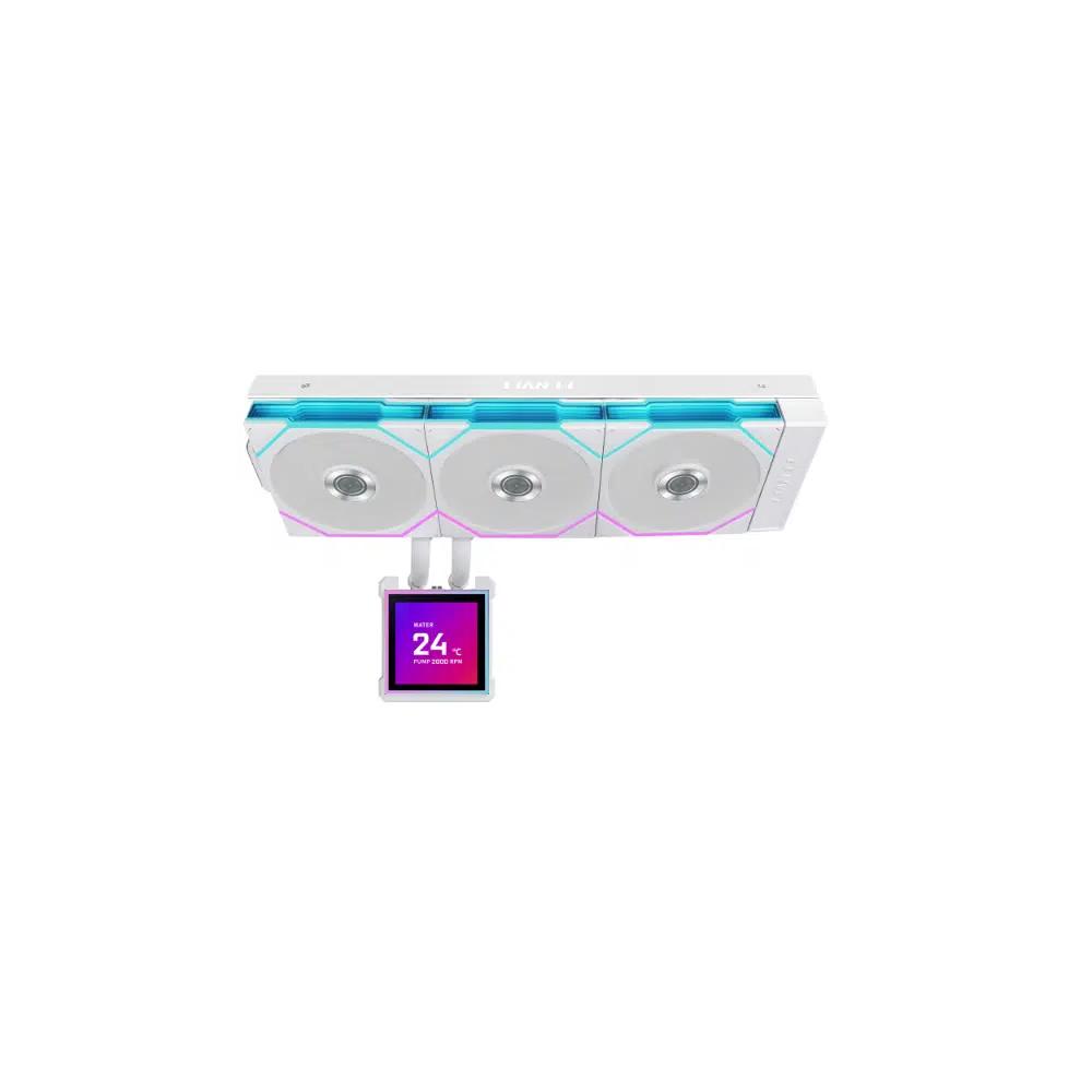 LIAN LI Hydroshift II LCD-S 360TL 360mm водяное охлаждение - White 2