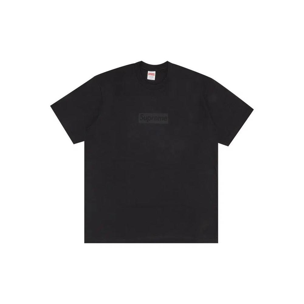 Футболки Supreme Tonal Box Logo Tee 'Black' 1