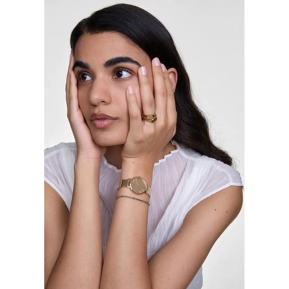 Petite Reflection Gold - Женские часы из нержавеющей стали DW Официальный аутентичный оригинал 2
