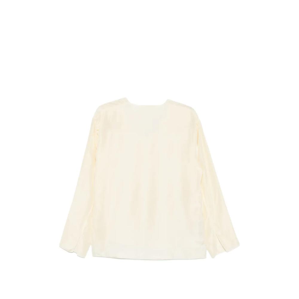 Livietta V-neck long-sleeve blouse 2