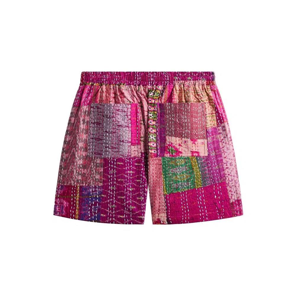 Шорты Kith &Kin Tal Patchwork Short 'Розовые/Мультиколор' 2