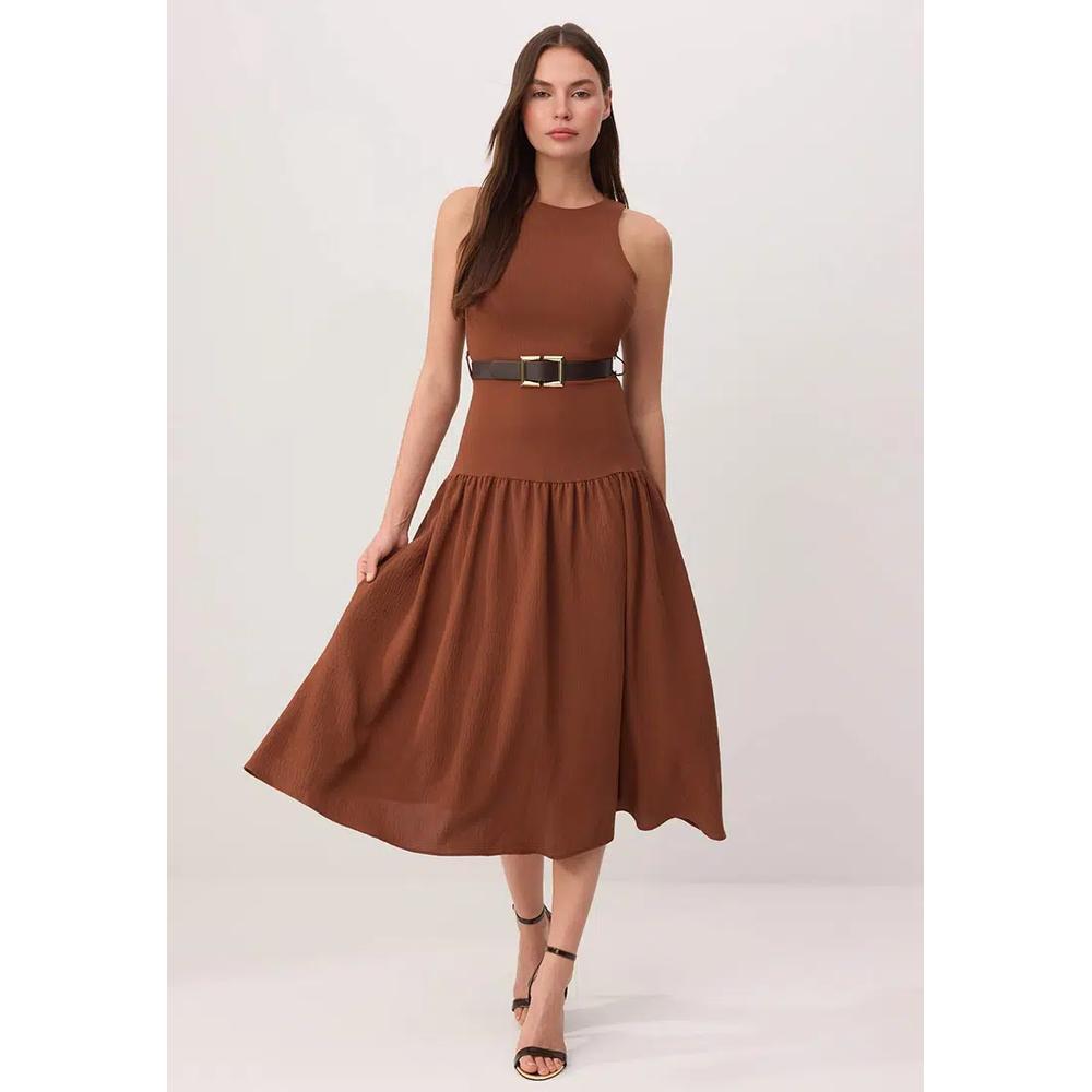 Макси-платье Brown Belt Pack Sleeveless Woven, Twoss26El528 1