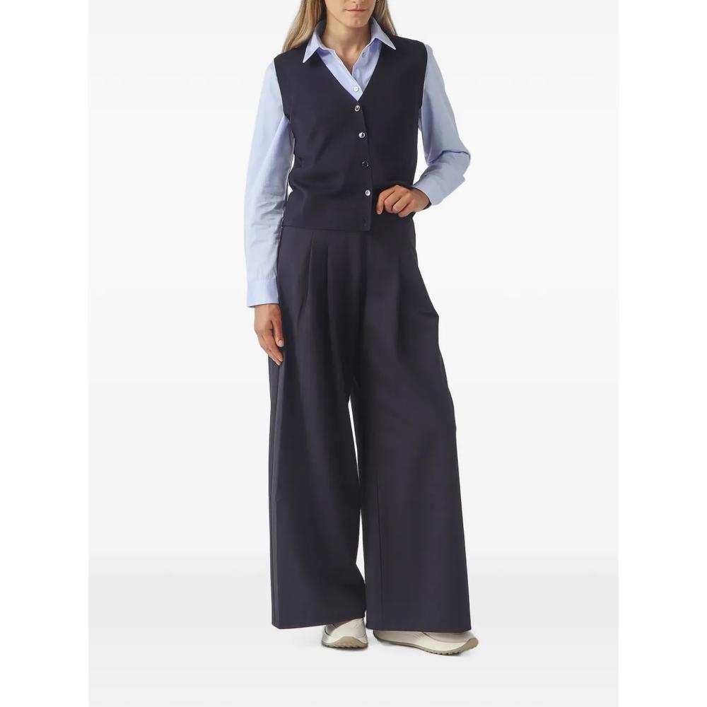 V-neck button-up vest 2