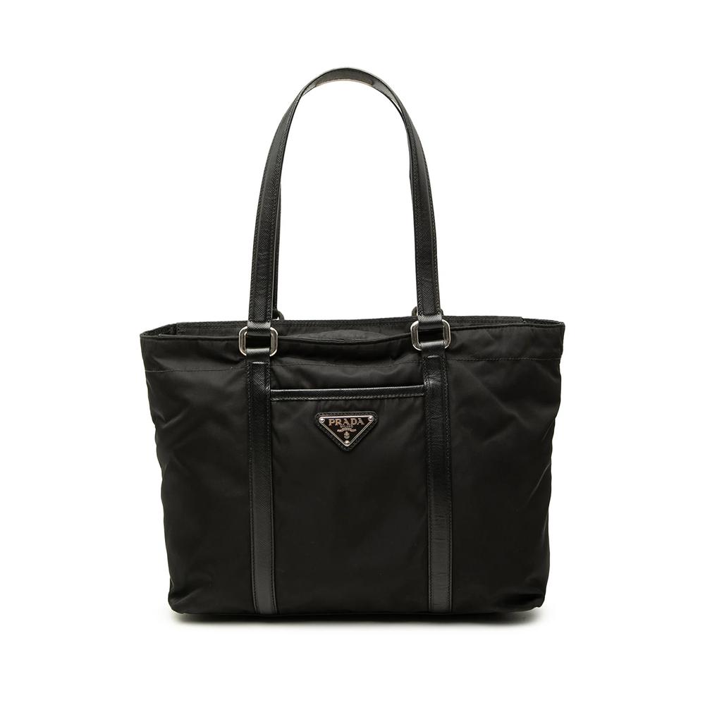 2013-2026 Saffiano Trimmed Tessuto tote bag 1
