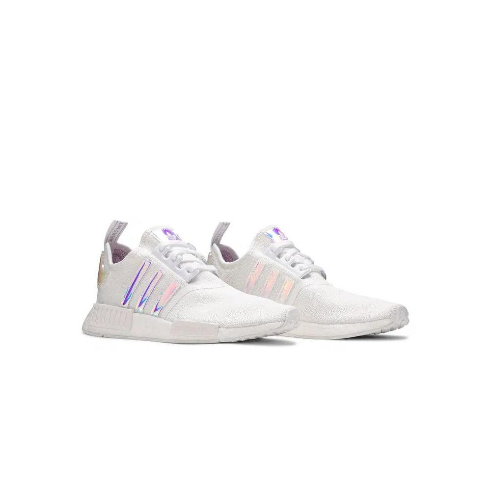 Кроссовки Adidas Wmns NMD_R1 'White Iridescent' 8
