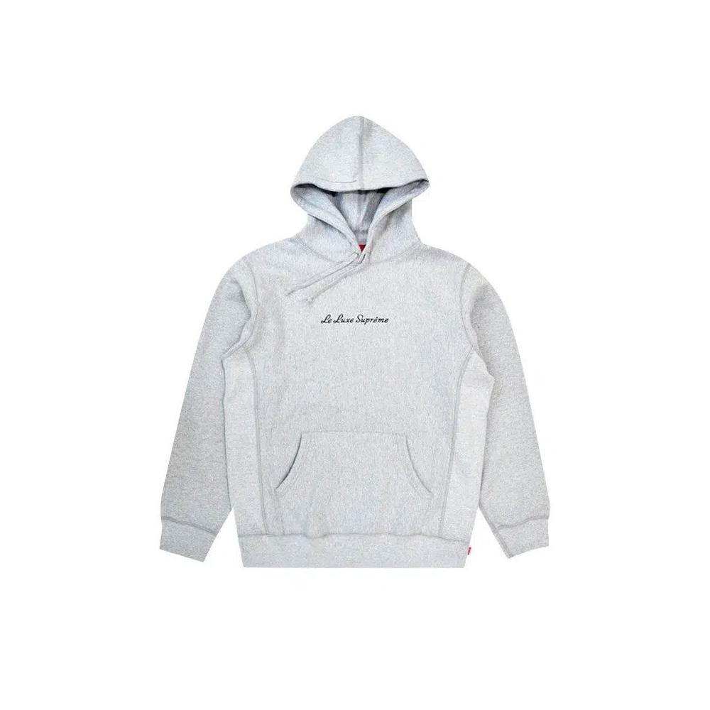 Худи Supreme Le Luxe Hooded Sweatshirt 'Серый' 2