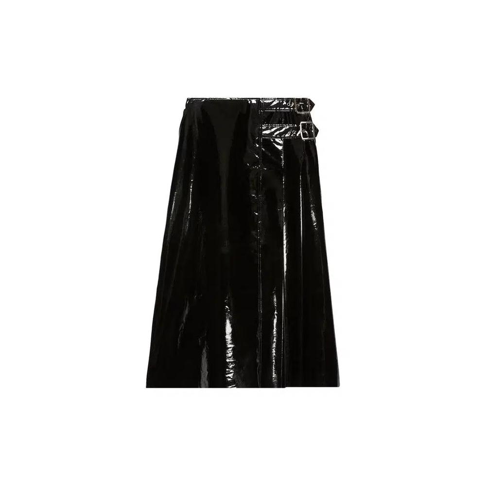 Юбки Gucci Vinyl Effect Skirt 'Black' 1