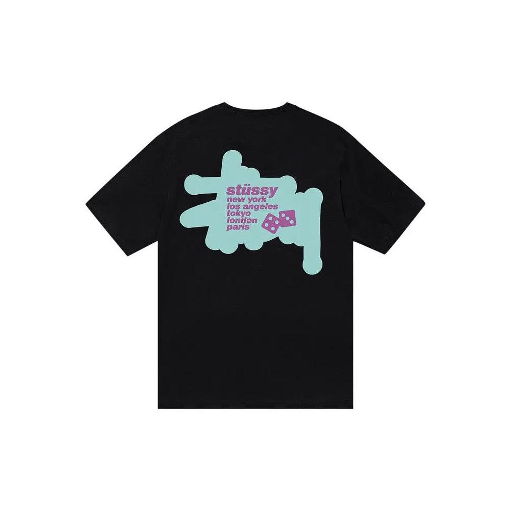 Футболки Stussy Silhouette Tee 'Чёрный' 2