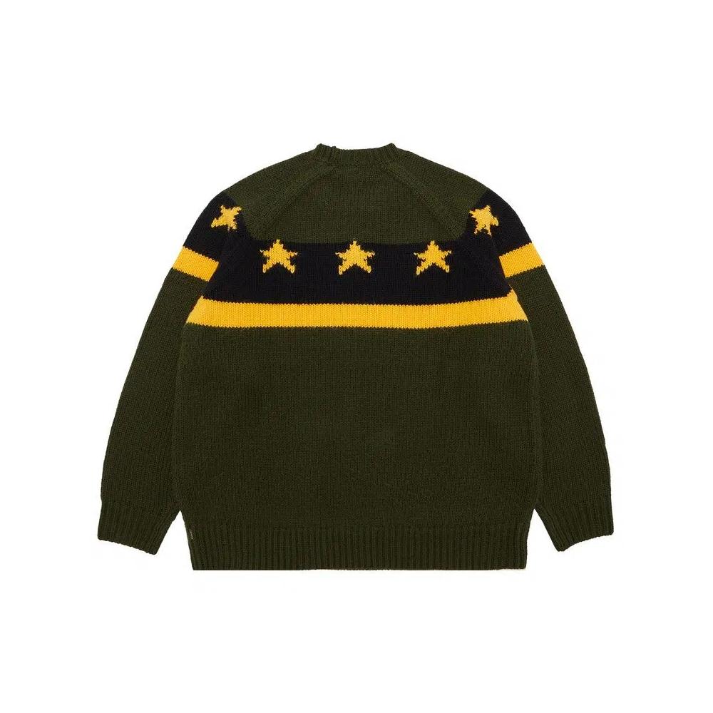 Свитера Supreme Stars Sweater 'Green' 2