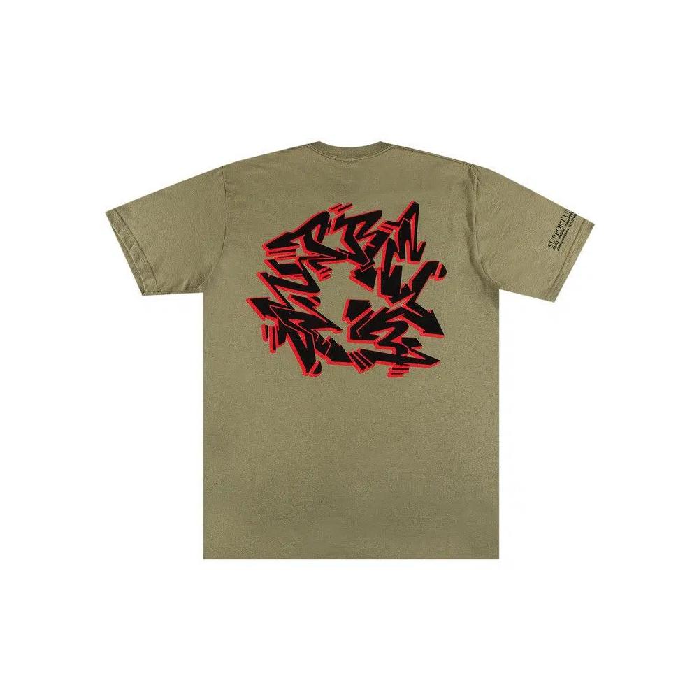 Футболки Supreme Support Unit Tee 'Light Olive' 2