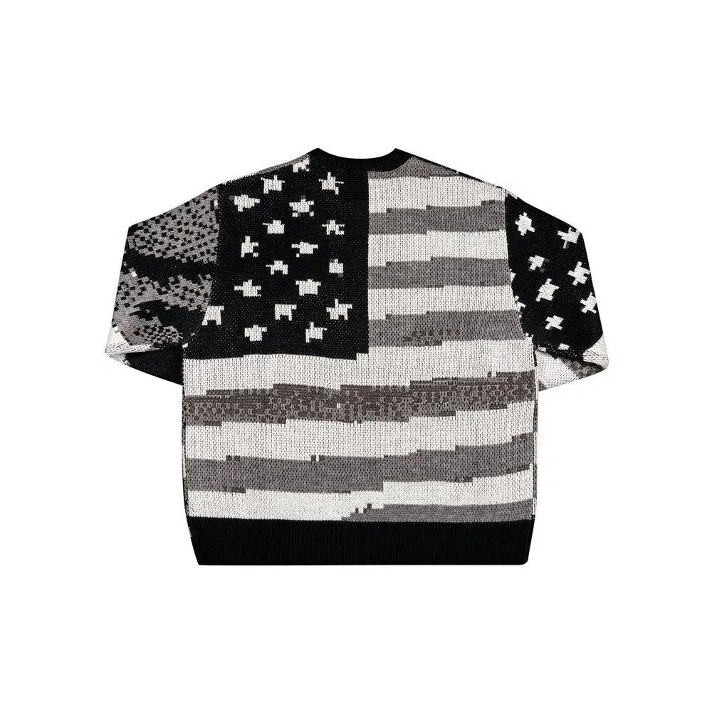 Свитера Supreme Digital Flag Sweater 'Black' 2