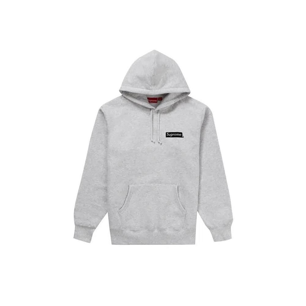 Худи Supreme Stop Crying Hooded Sweatshirt 'Серый' 1