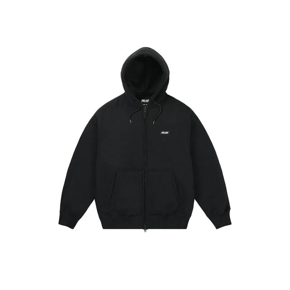 Толстовки на молнии Palace Thermal Bonded Zip Hood 'Черный' 1
