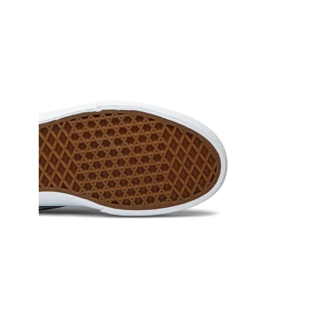 Слипоны Vans Supreme x Classic Slip-On Pro 'Алмазная Пластина Красный' 5