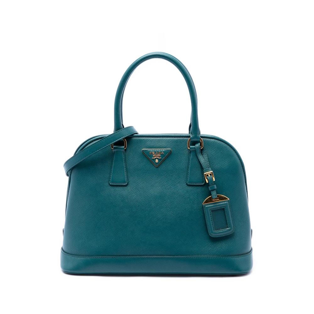 2010-2026 Medium Saffiano Lux Open Promenade satchel 1