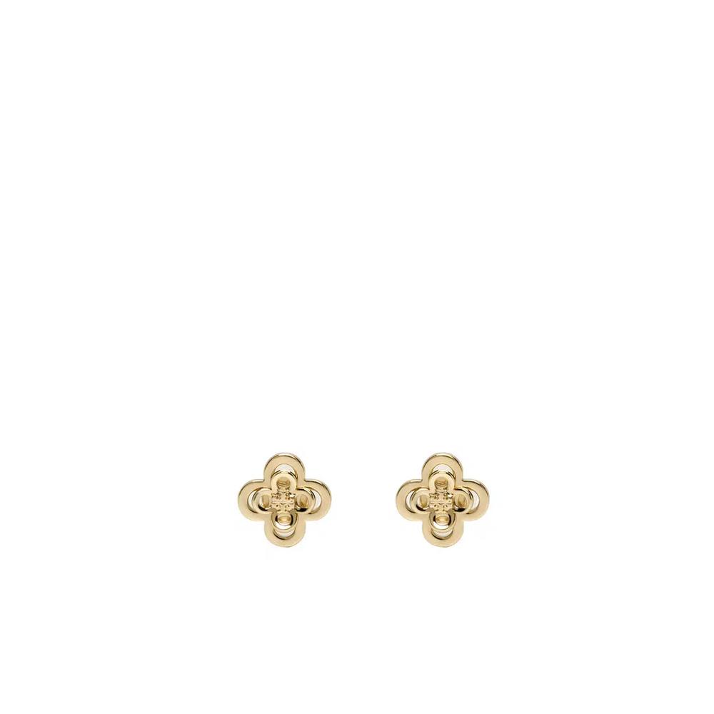 Серьги-гвоздики Kira Clover Stacked Stud 1