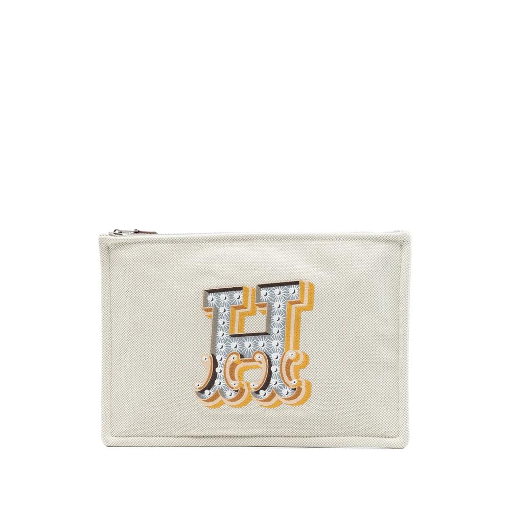 Клатч H Canvas Embroidered Electrique Flat Case (2016-2025 годы) 1