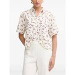 floral-print seersucker shirt 1