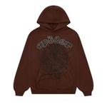 Худи Sp5der Og Web Hoodie 'Brown' 1