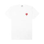 Футболки Comme des Garçons PLAY x Invader Heart Tee 'Серый' 1