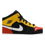 Кроссовки Nike Air Jordan 1 Mid SE GS 'Amarillo Team Orange' 2