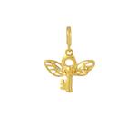 TOMEI Chomel Collection Angel Key Charm, желтое золото 916/22K 1