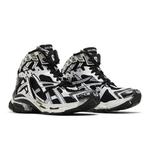 Sneakers Balenciaga Runner High 'Белый Черный' 8