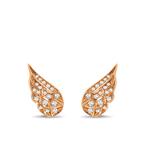 Серьги Tiara из розового золота с бриллиантами 1
