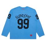 Футболки с длинным рукавом Supreme 99 Long-Sleeve Football Top 'Синий' 1
