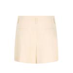 heart-button pleated-design shorts 2