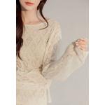 Свободный вязаный топ с вырезами [AB19630] 4