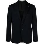 single-breasted jersey blazer 1