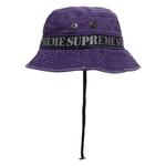 Панамы Supreme Stencil Webbing Boonie 'Фиолетовый' 2