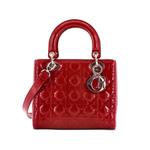 Стеганая сумка-сэтчел Lady Dior NM Bag Cannage среднего размера 1