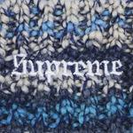 Шапки Supreme Space Dye Stripe Beanie 'Синий' 3