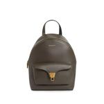 small Beat grained-leather backpack 1