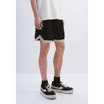 Шорты Mesh Contrast Trim Drawstring из полиэстера, свободные 6