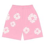 Denim Tears The Cotton Wreath Shorts 'Розовый' 2