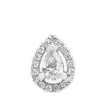 Пирсинг Pear Bar с бриллиантами 1