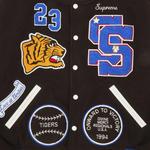 Варсити-куртки Supreme Tiger Varsity Jacket 'Brown' 3