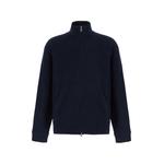 zip-up high-neck cardigan 1
