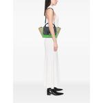 Маленькая сумка-сэтчел Tricolor Leather Trapeze (2016 год) 2