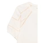 lace-trim short-sleeve T-shirt 3