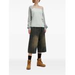 raglan-sleeve off-shoulder T-shirt 2