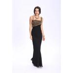 Glamorous Вечернее платье из шифона с бисером 3